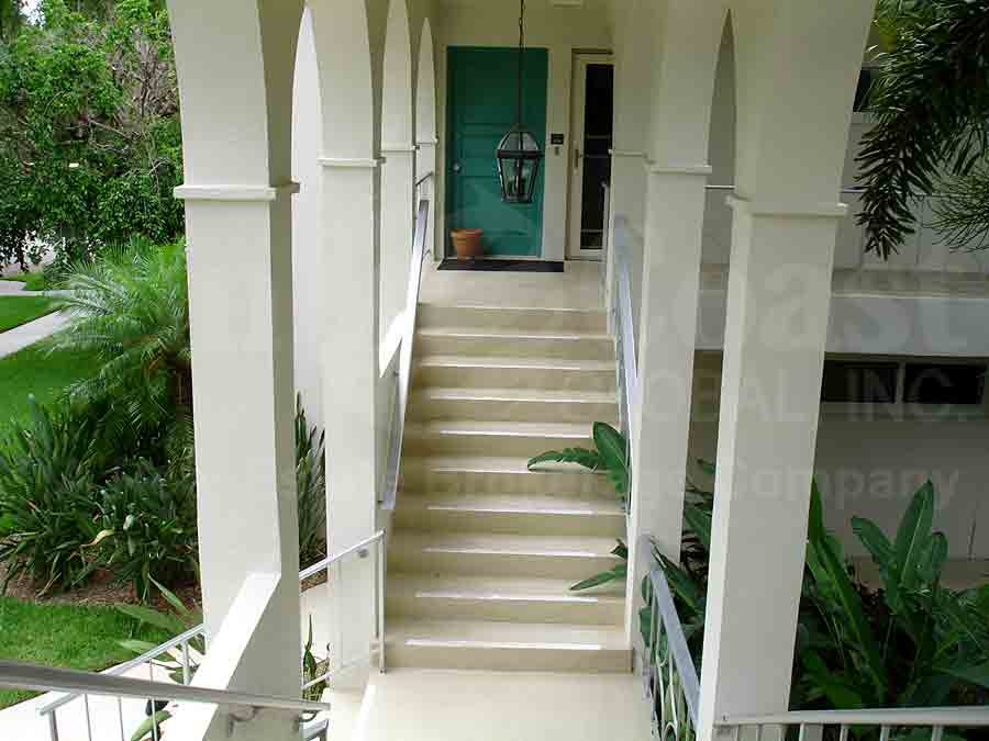 Manor Apts Stairway